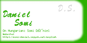 daniel somi business card